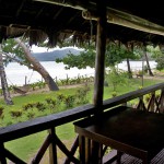 LAS CABANAS RESORT – PALAWAN, PHILIPPINES - The view from our terrasse / balcony