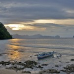 LAS CABANAS RESORT – PALAWAN, PHILIPPINES - A beautiful sunset at a beautiful resort