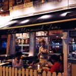 THE MERMAID INN – NEW YORK CITY, NY – USA - The terrasse at the restaurant