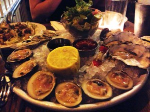 THE MERMAID INN – NEW YORK CITY, NY – USA - Tasty oysters fresh and juicy