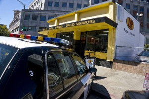 I.B.’S HOAGIES & CHEESESTEAKS – OAKLAND, CA – USA - The police loves it too
