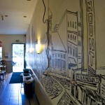 TRUE BURGER – OAKLAND, CA – USA - Art inside the store