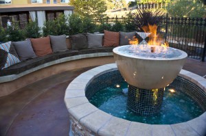 Meritage Resort - Napa Valley - Fire and water pit