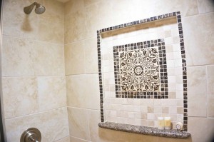 Meritage Resort - Napa Valley - Tiles in the bathroom