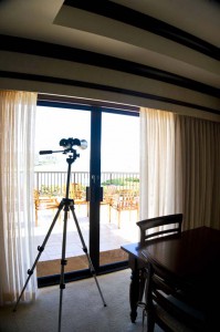 Sheraton Maui - Hawaii - Binoculars in the room